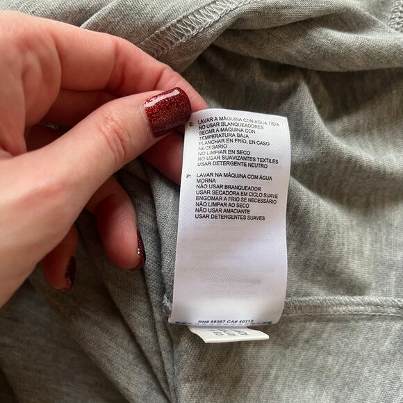 Adidas Gray Muscle Athletic Tank Top Size Small (8-10) - Picture 4 of 13